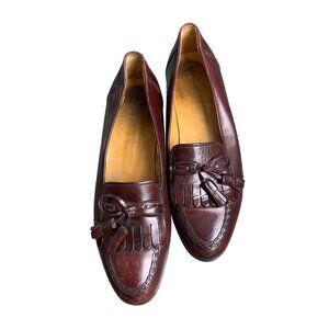 Johnson & Murphy  men’s shoes leather throughout size 9.5 brown